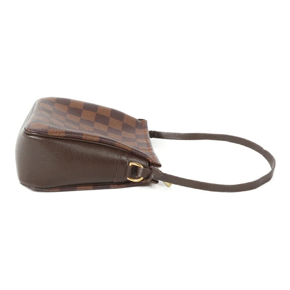 Louis Vuitton Brown Clutch Damier Makeup Trousse Handbag